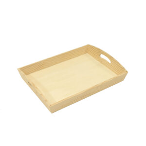 Pine Wood Rectangle Tray