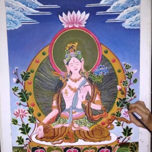 ‘Tara’ Tibetan Thangka Painting